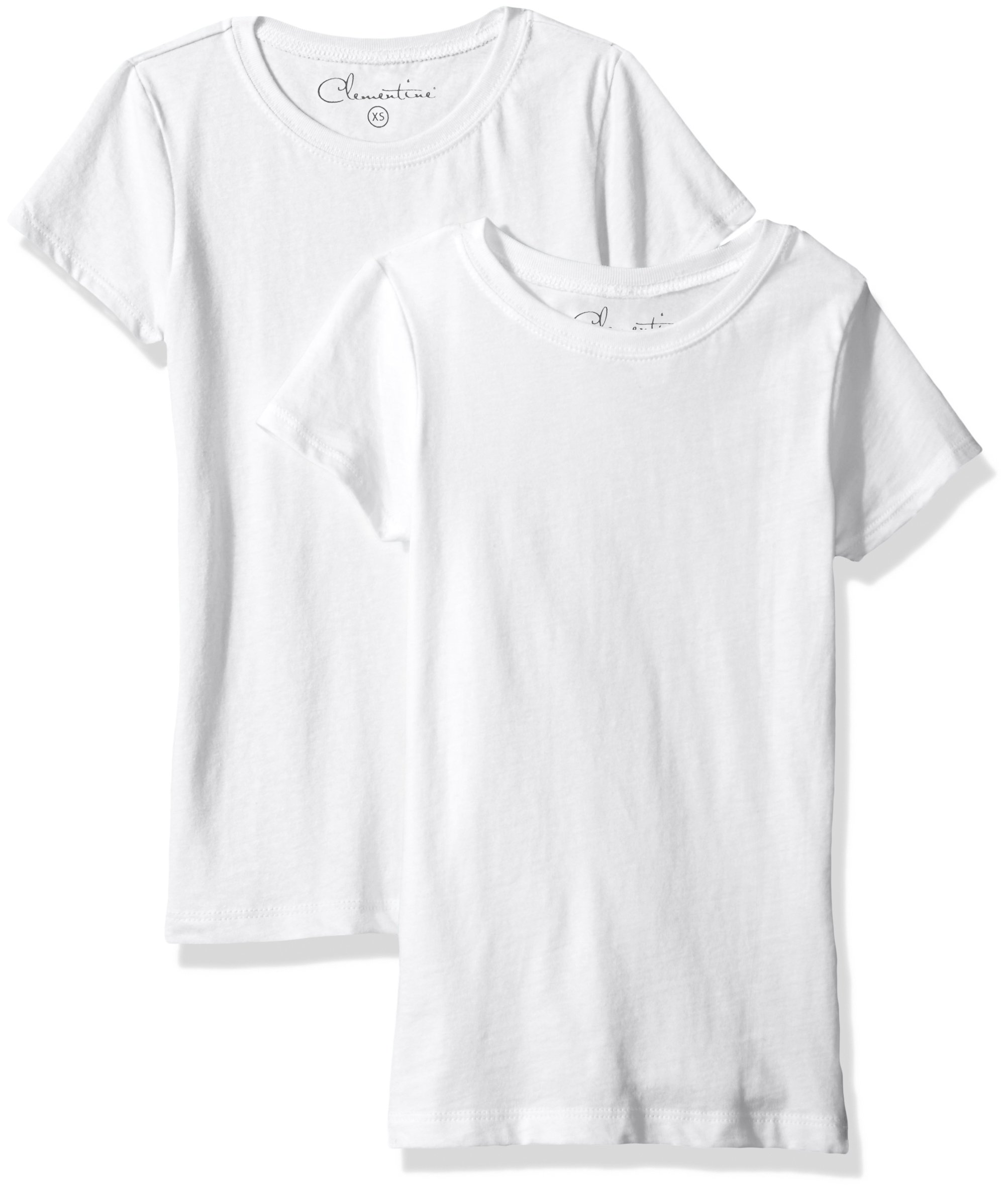 Girls' Big Everyday T-Shirts Crew 2-Pack