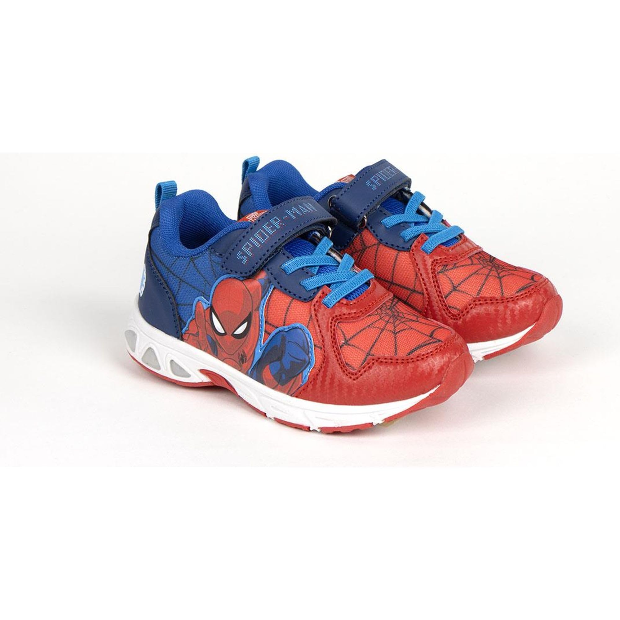 CERDÁ LIFE'S LITTLE MOMENTS Sneakers da Bambino Spiderman con Luci LED Interattive Suola Spiderman in TPR Scarpe da ginnasticaUnisex - Bambini e Ragazzi