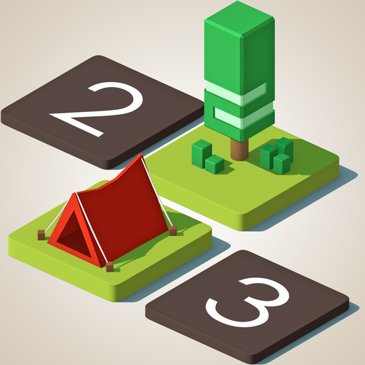 Zelte und Bäume Puzzles-App im Amazon Appstore