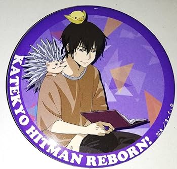 Amazon.co.jp: リボーン 雲雀恭弥 ロール ヒバード 缶バッジ