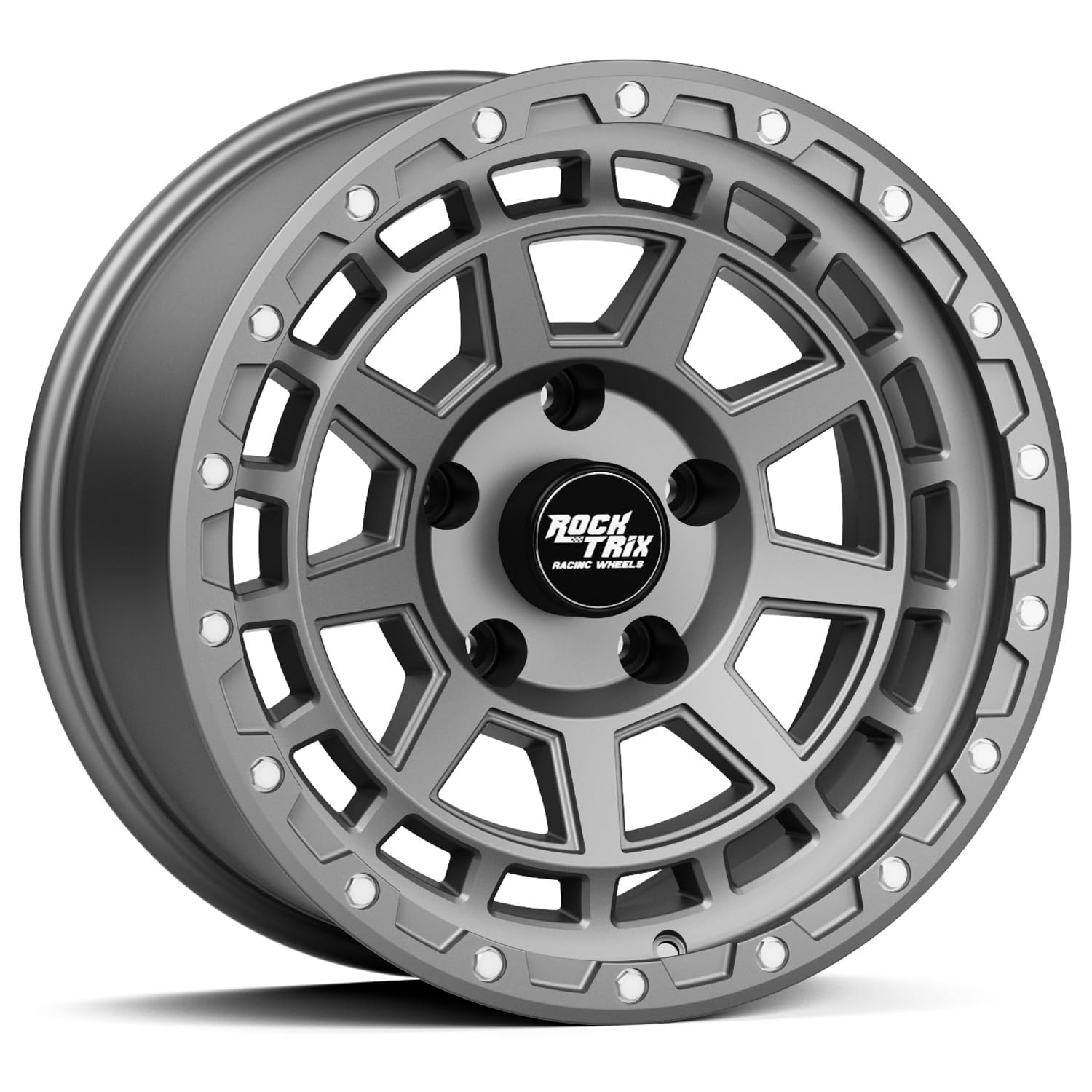 Amazon.com: RockTrix RT114 17 inch Wheel Compatible with Jeep