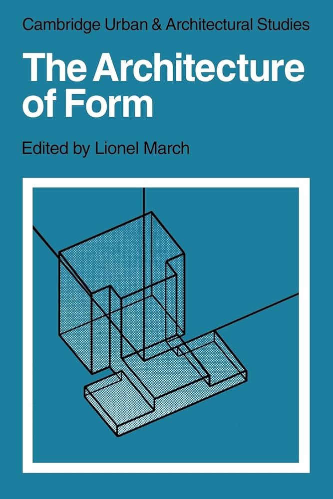 Amazon.com: The Architecture of Form (Cambridge Urban and