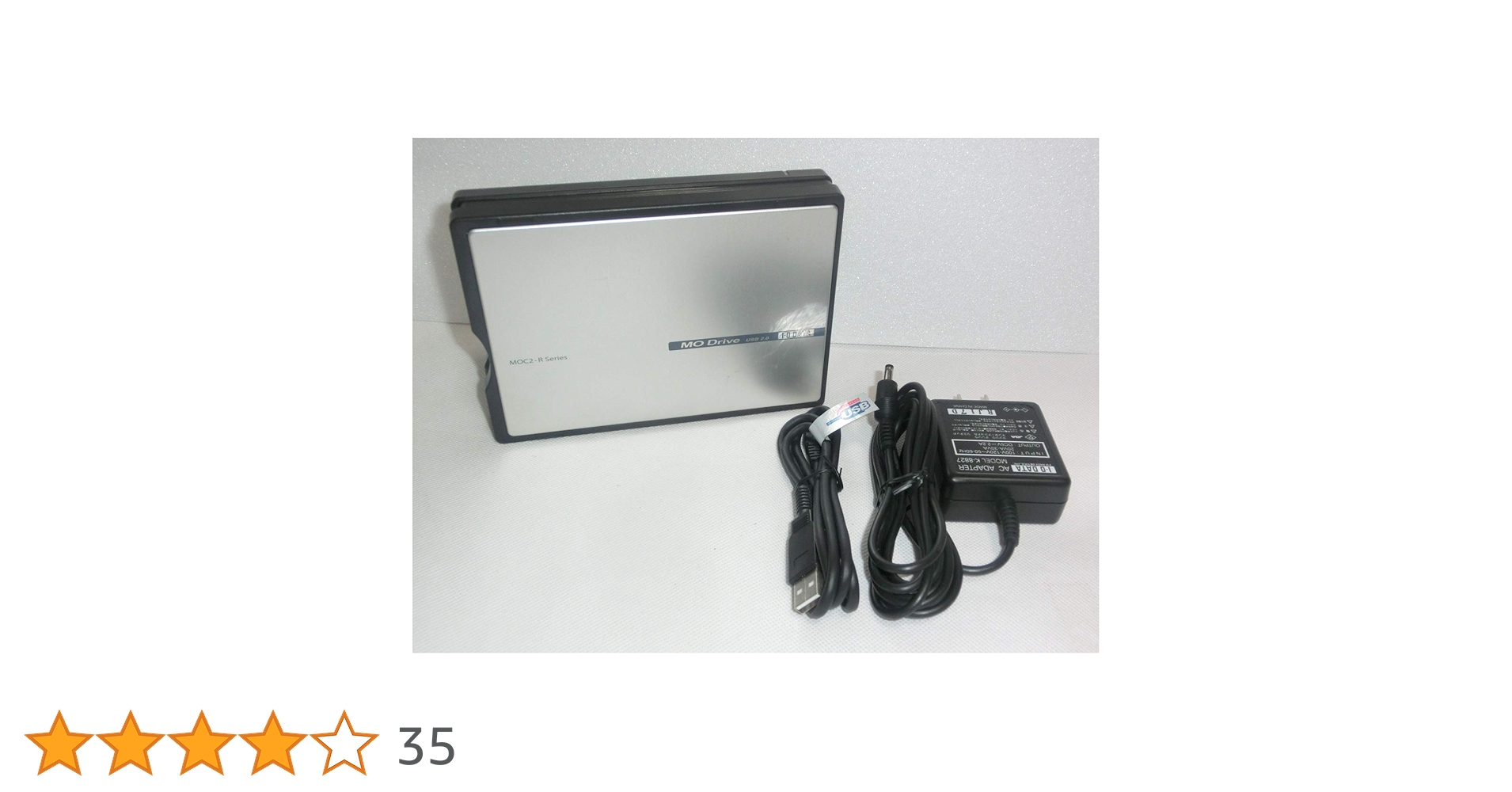 Amazon.co.jp: I-O DATA MOC2-U640R USB2.0/1.1対応 コンパクトMO