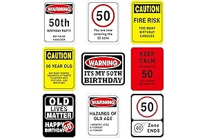 50th Birthday Party Decorations Set