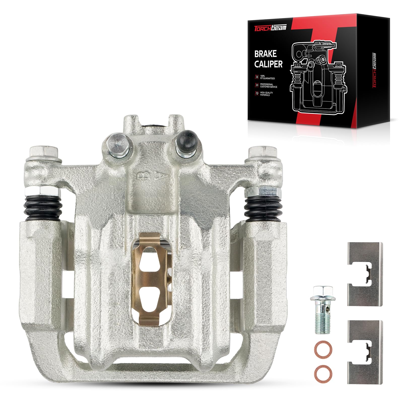 Torchbeam Rear Right Brake Caliper w/Bracket Fit for CR-V 2007-2016