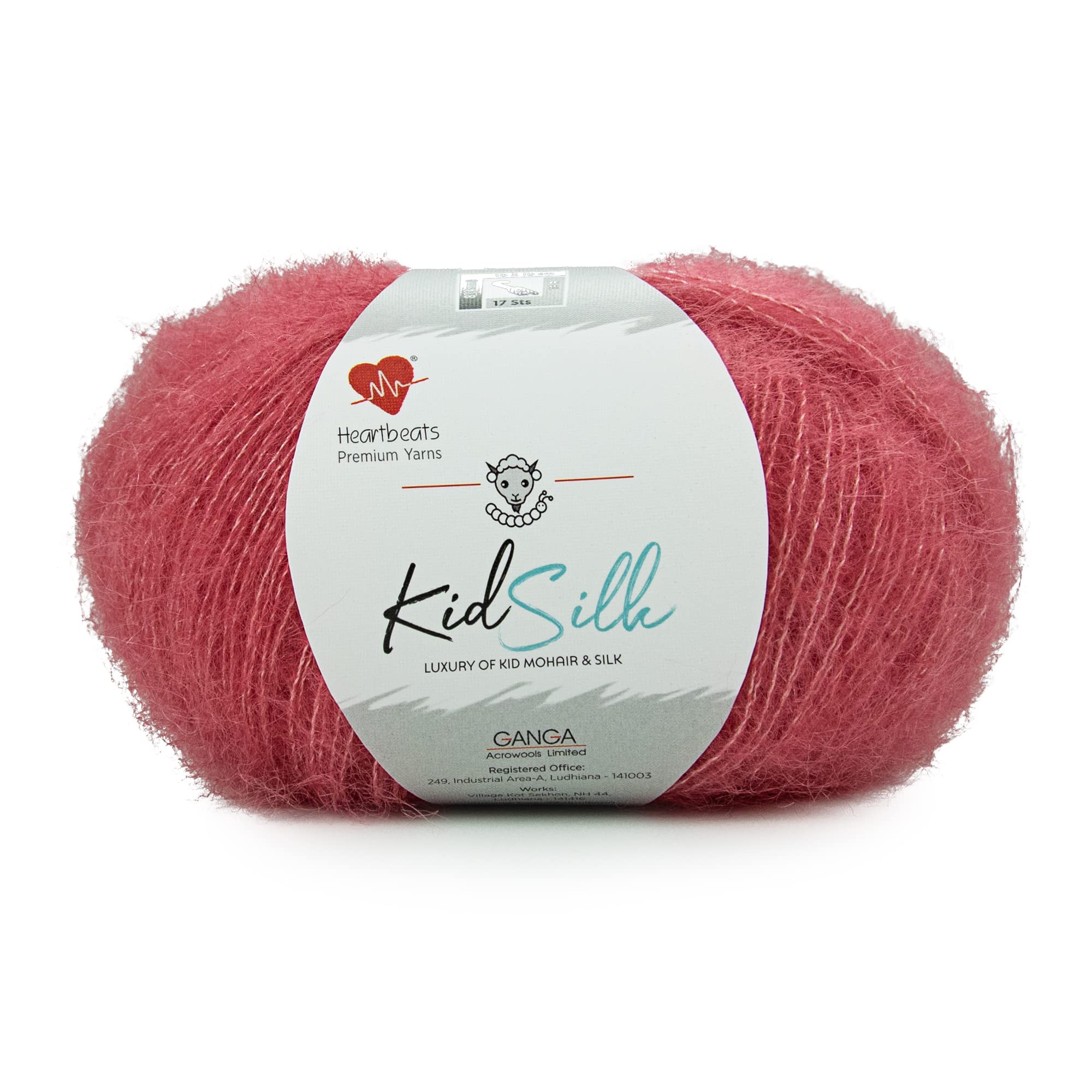 Heartbeats Kid Mohair Silk Yarn - Luxurious Softness -5