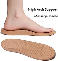 Vista 3 de INMINPIN - Zuecos ortopédicos para mujeres y hombres, con soporte de arco, zapatos de jardín, sandalias con fascitis plantar y plantillas de pies