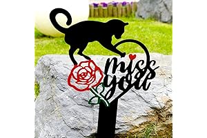 Memorial Grave Marker Pet Memorial Sign Stake for Cemetery Yard