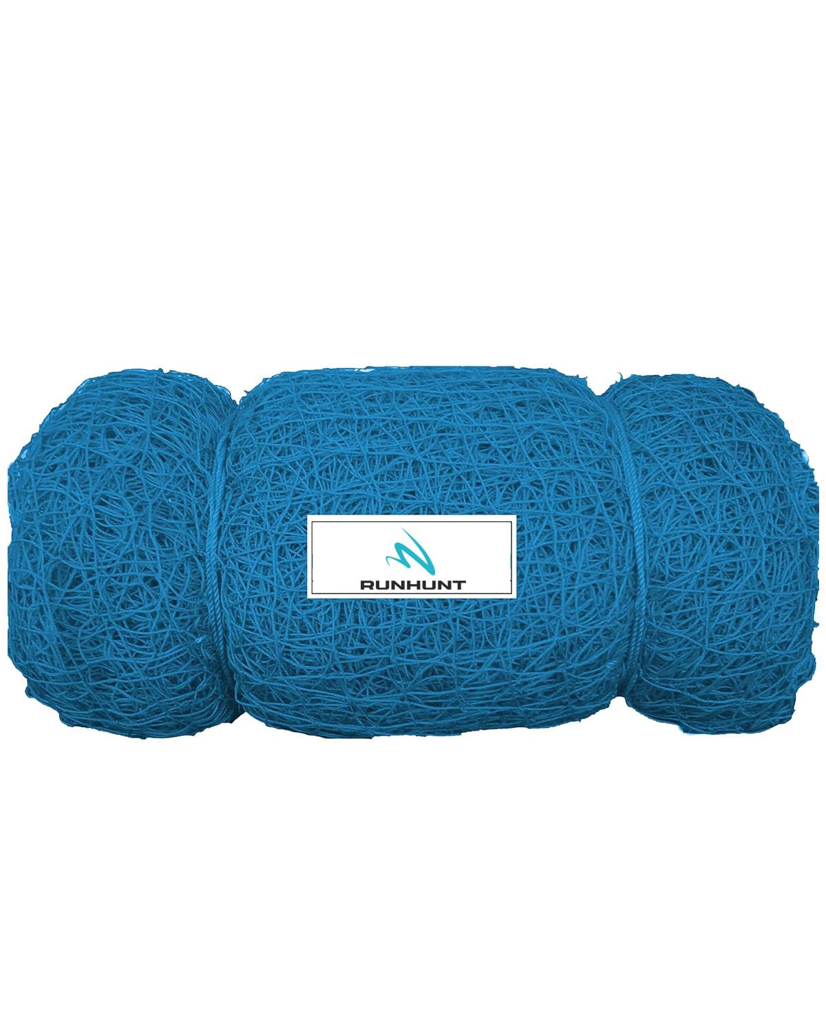 Runhunt Cricket Practice Net (One-Side Wall Net) - No Roof Covering | Outdoor Training Net for Backyard & Ground Sports (Blue, 30x10 Feet)-image-15