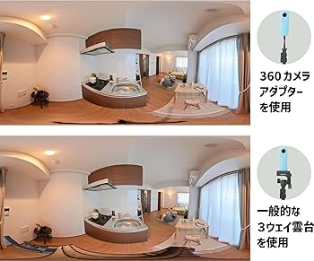 Amazon | SLIK 三脚アクセサリ 360カメラアダプター 360°カメラ