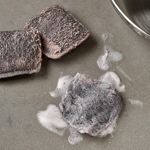 Miniatura 7 de Brillo Almohadillas de jabón de lana de acero resistente aroma rojo original 10 unidades