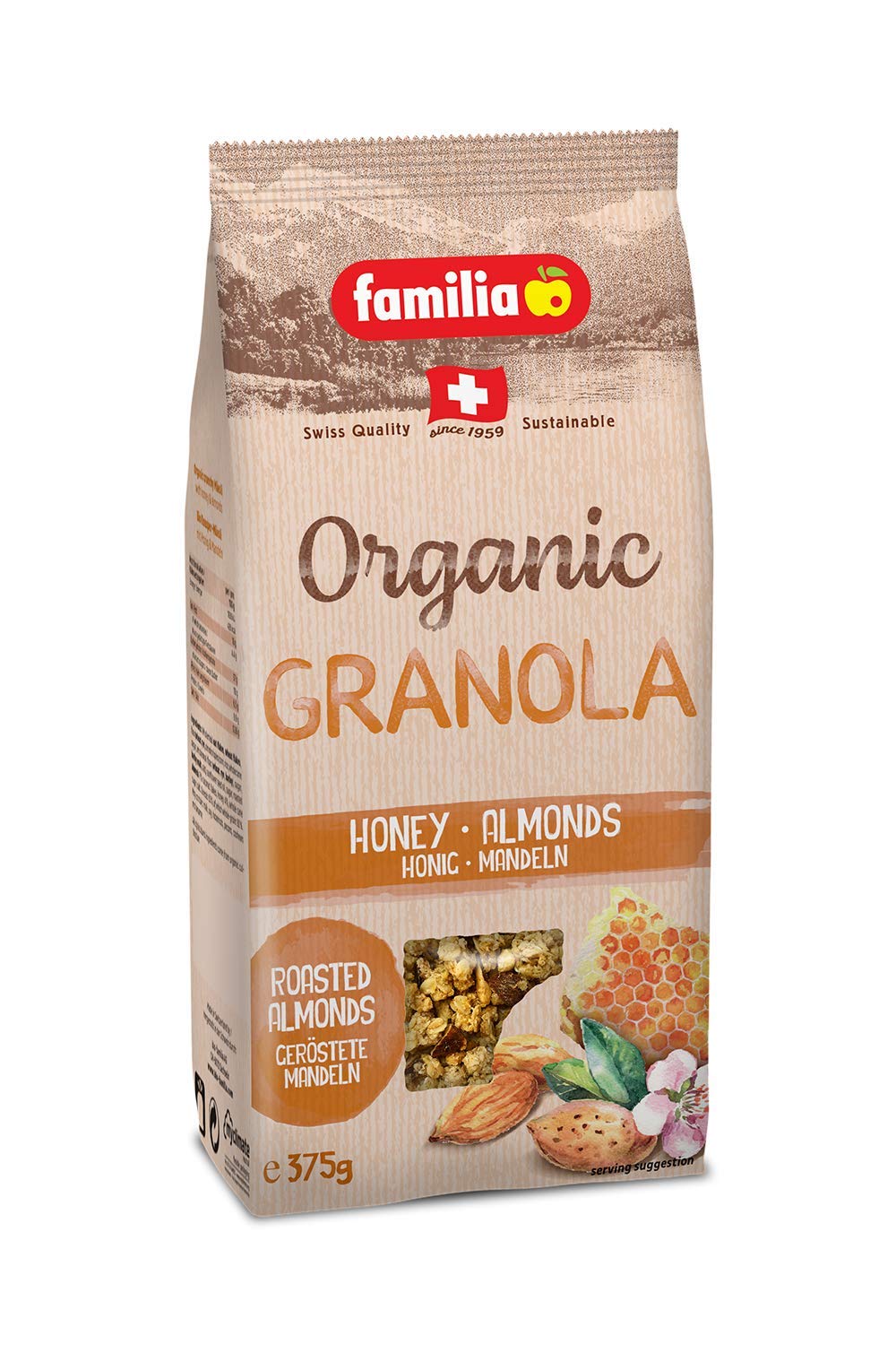 Familia Organic Cereal Honey & Almond Granola