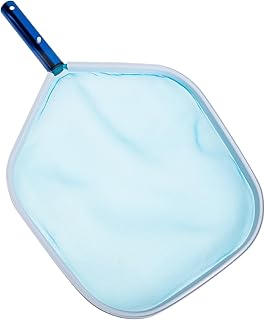 Happyyami Pool Leaf Net Collapsible Pool Heavy Duty Cleaner Collapsible Fishing Net Pool Skimmer Basket Pond Algaecide for Pool Swimming Pool Skimmer Fine Mesh Leaf Skimmer Pool Leaf Skimmer