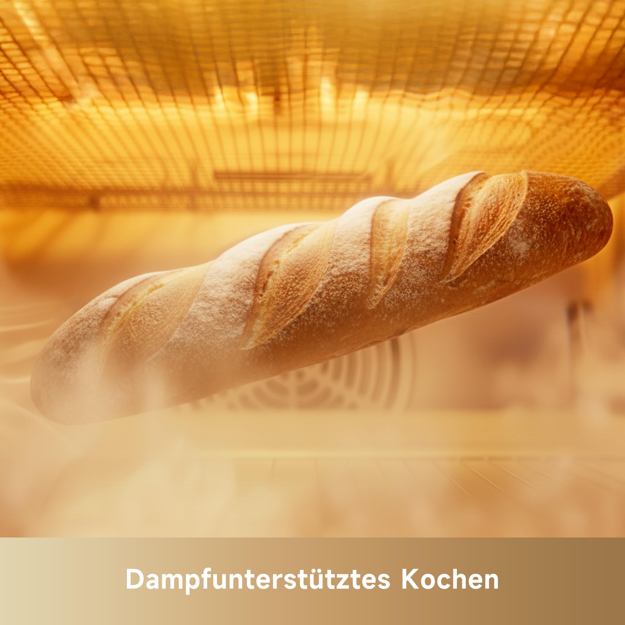 dreame OZ40 Einbau-Backofen 60cm,81L Volumen,10 intelligente Rezepte