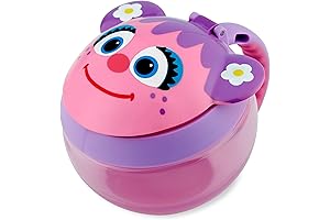 Skip Hop x Sesame Street Abby Cadabby Snack Container for Toddlers