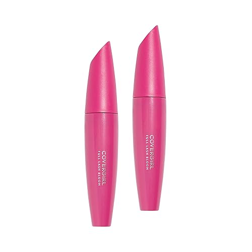 COVERGIRL Máscara Full Lash Bloom muy negra 800, 2 unidades