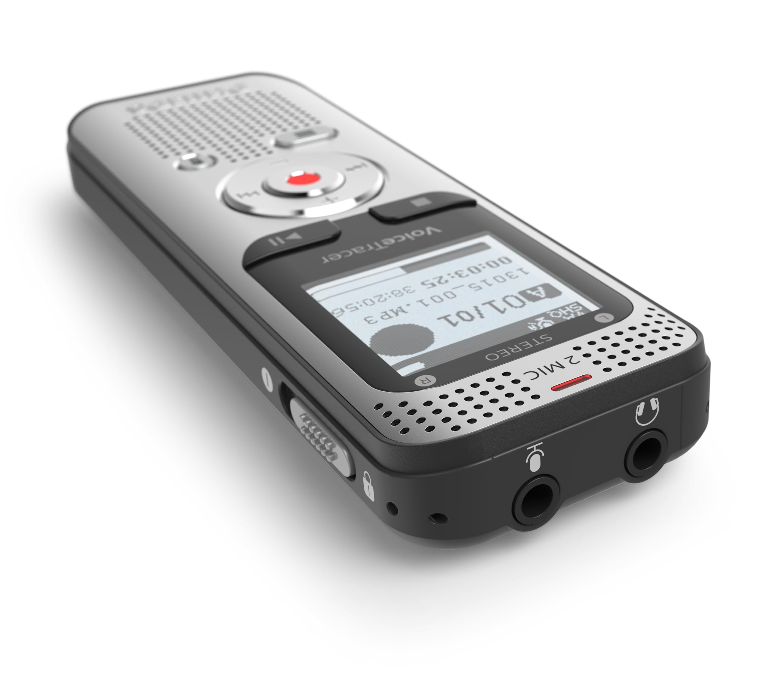 Philips VoiceTracer DVT2050 - Registratore vocale digitale registratore audio, stereo MP3, 8 GB