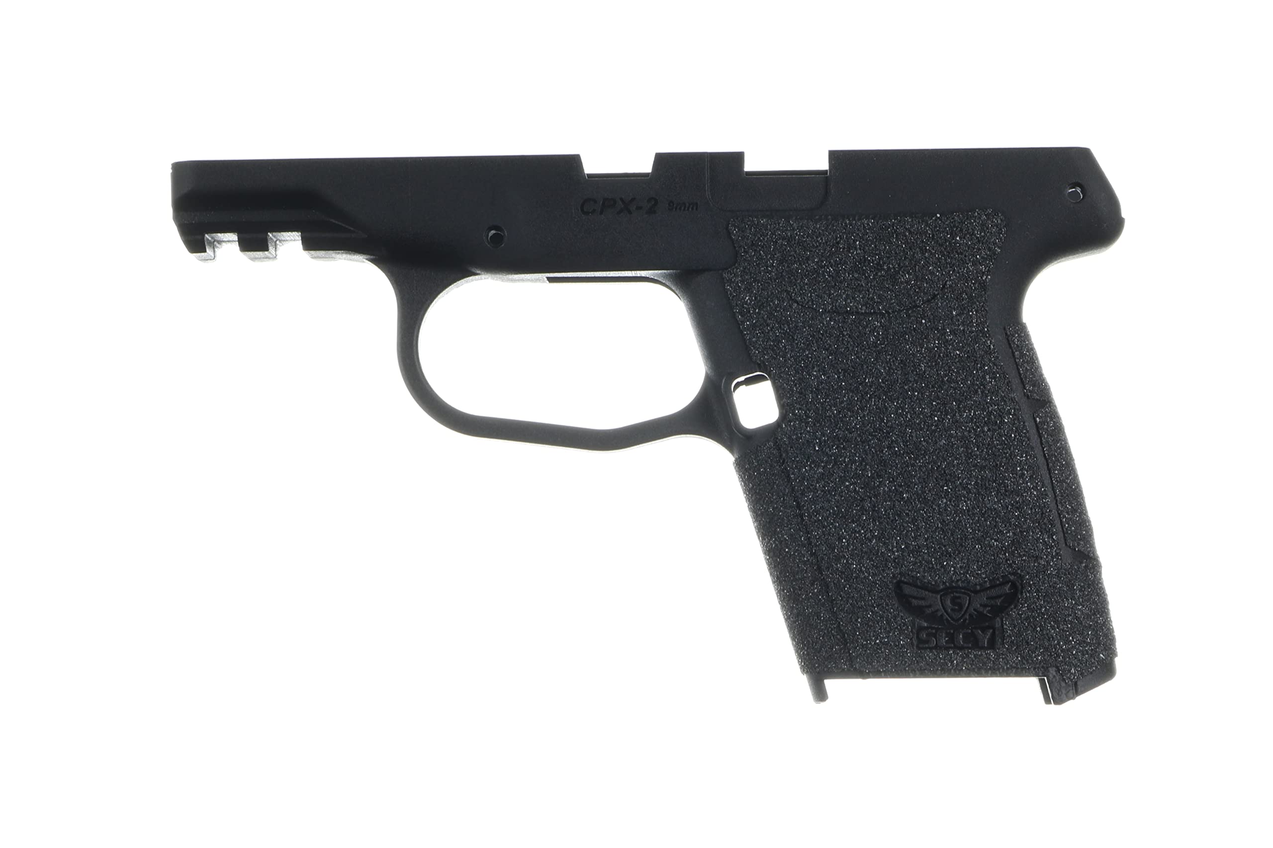 TALON GRIPS Adhesive Pistol Grip Compatible with SCCY CPX-2 Gen3 - Made in USA (Granulate-Black)