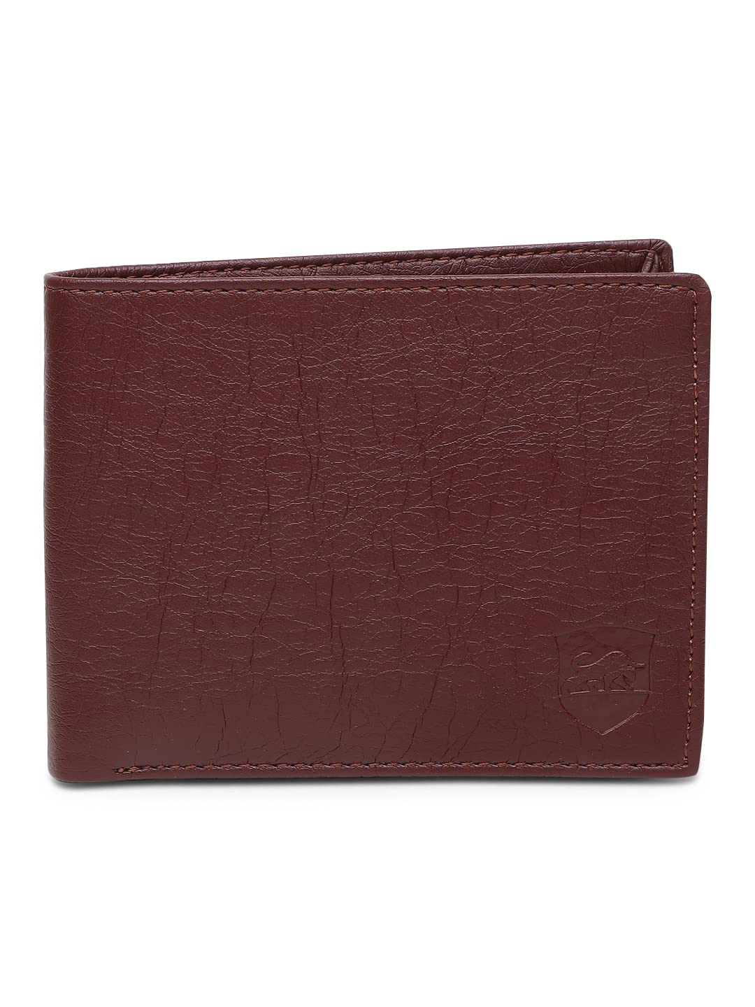Brown Album Design PU Leather Wallet for Men I 2 Card Slots I 2 Currency & Secret Compartments I 1 Zipper Coin Pocket & 6 ID Card Slots-image-38