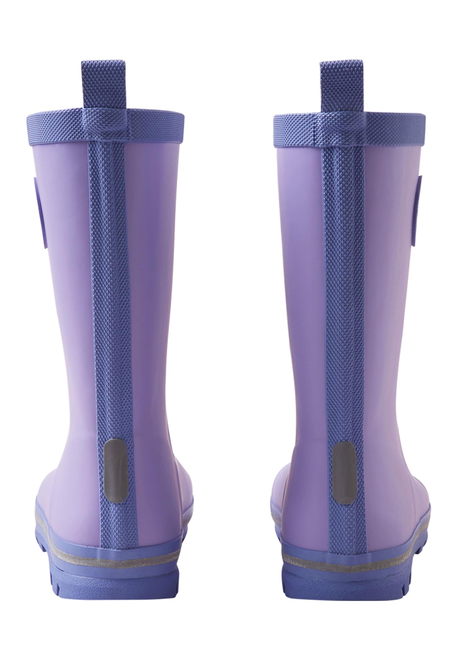 Reima - Taika Gummistiefel für Kinder - Wasserdichte Regenstiefel Kinder mit Baumwollfutter, flexibler Griffsohle, reflektierenden Details und Happy Fit-Einlegesohlen - Blooming Lilac, 28
