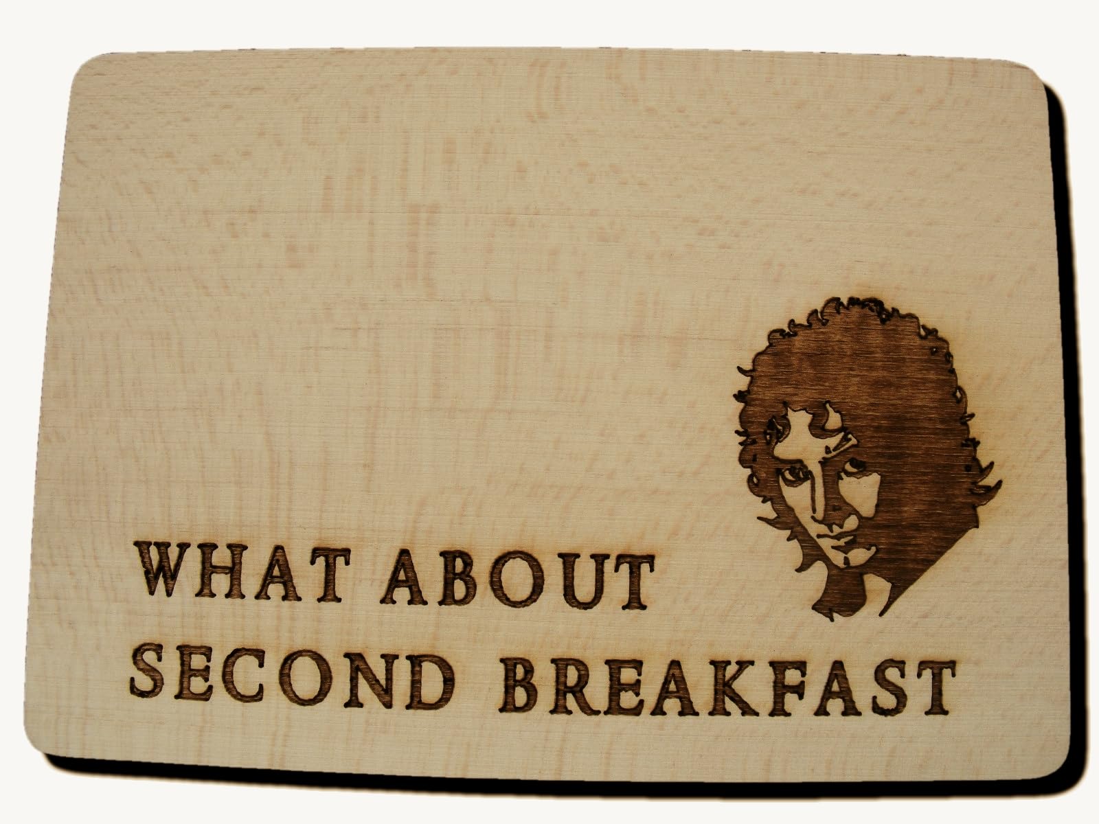 Fastcraft Lord Of The Rings Chopping Cutting Cheese Board Lotr Place Mat Gift Present (Premium Hardwood 30X20 Cm)