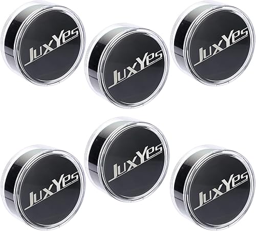 JUXYES Paquete de 6 vitrinas de plástico transparente para disco de hockey soporte redondo para disco de hockey cubo transparente exhibidor