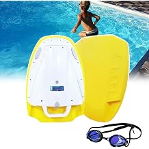 ddingsmafosee Portable Underwater Scooter,Electronic Swim Kickboard,Electric Surfboard,with Battery/Charger/Swimming Goggles,for Water Play & Floating & Diving,Portable & Safe,Simple to Use