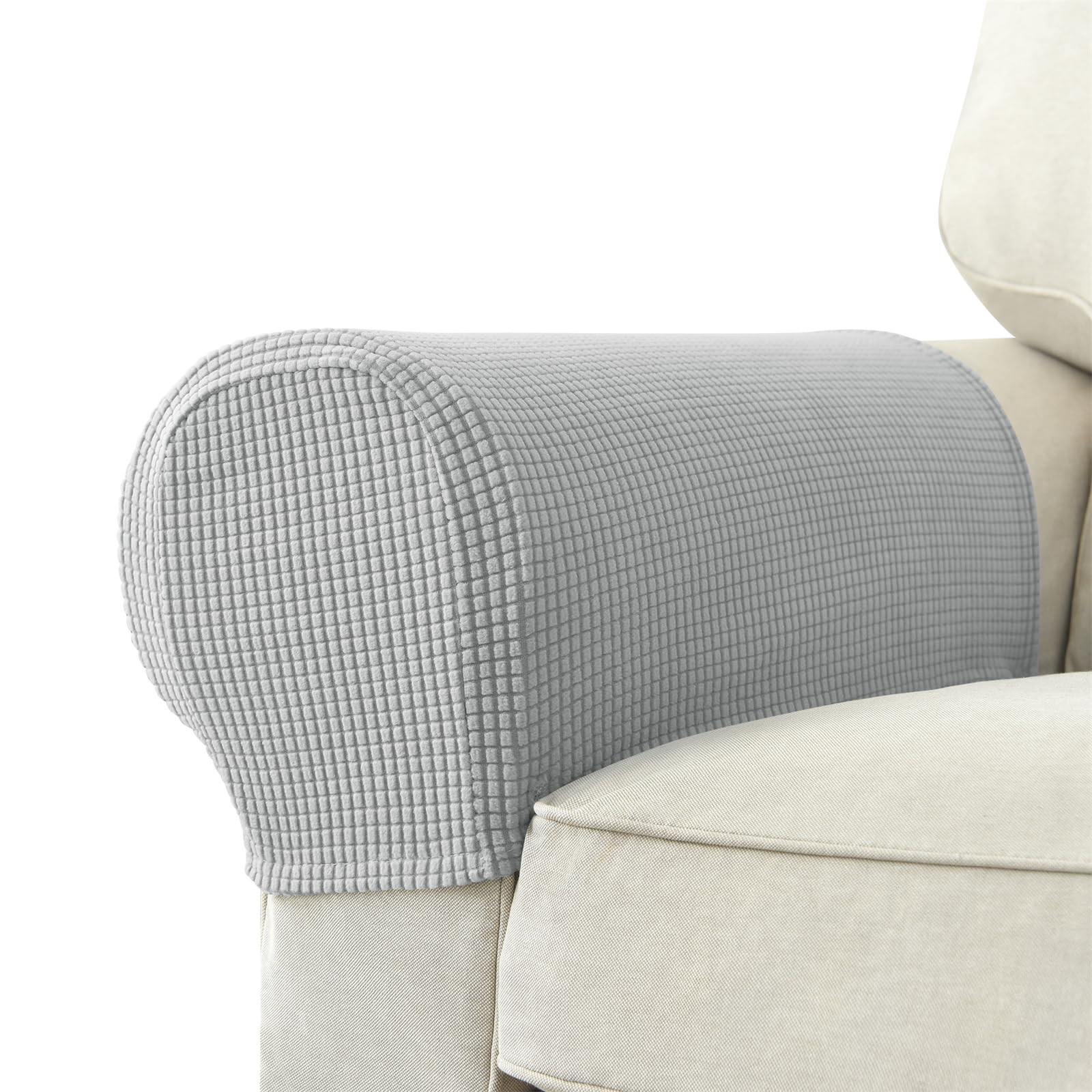 HZBB Of 2 Sofa Armrest Covers Couch Armrest Covers, Plushes Polyester Sofa Arm Protectors, for Home and Decoration Couch Arm Slipcovers