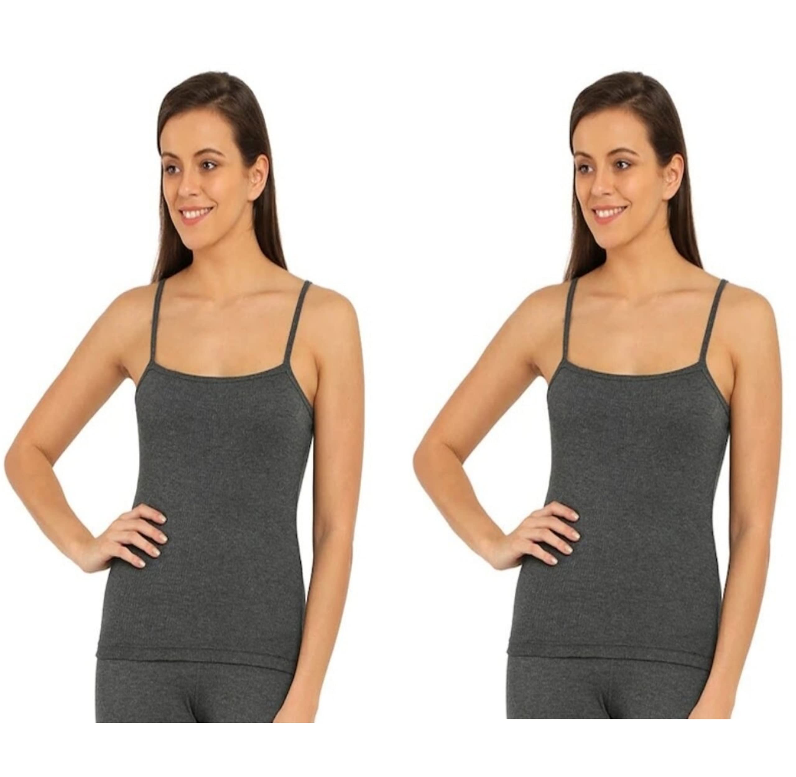 Thermal Wear Inner for Women Top only Black Pack of 2, Winter Thermal Wear for Women (Medium)-picture-20