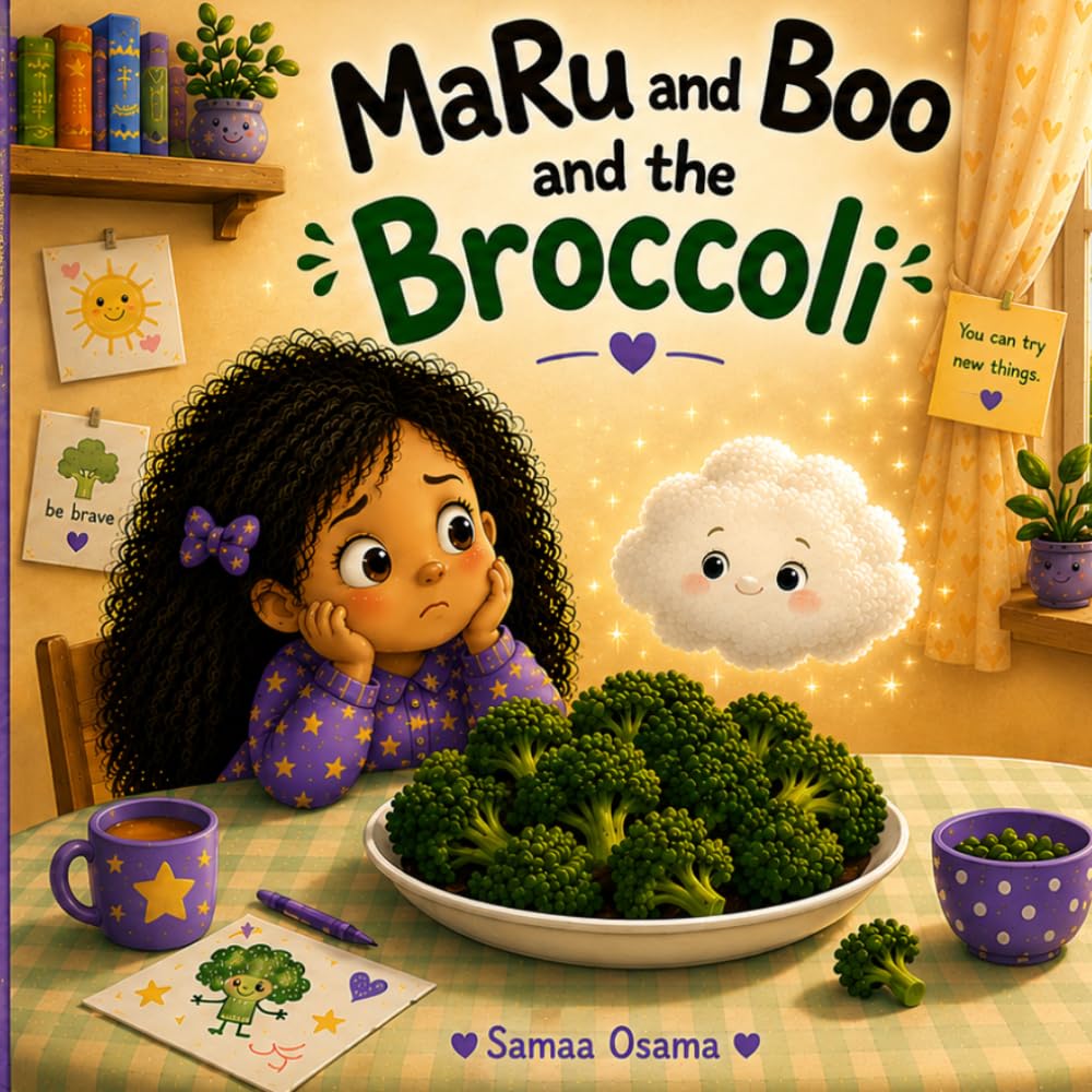 MaRu and Boo and the Broccoli: A Story About Being Yourself and Trying New Things