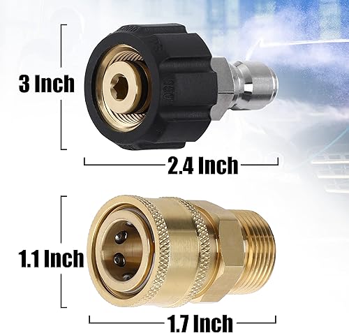 Miniatura 9 de Tool Daily Pistola de lavado a presión corta con cañón de espuma, pistola de lavado a presión corta Tool Daily con cañón de espuma