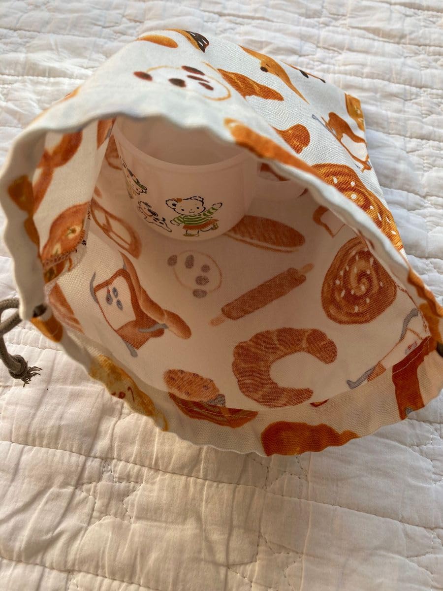 ハンドメイド 巾着袋 コップ袋 給食袋 CRUX 巾着袋 コップ袋 かわいい 小学校 給食袋 女の子 巾着 中