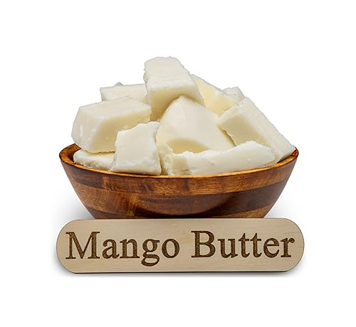 Miniatura 8 de Mantequilla de mango cruda de 5 libras A granel 100 pura natural sin refinar ideal para la piel y el crecimiento del cabello Hacer jabón