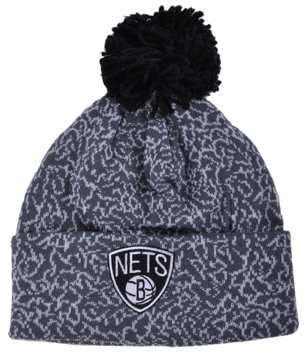 Mitchell Ness Nba Brooklyn Nets Cracked Roc Nation Beanie