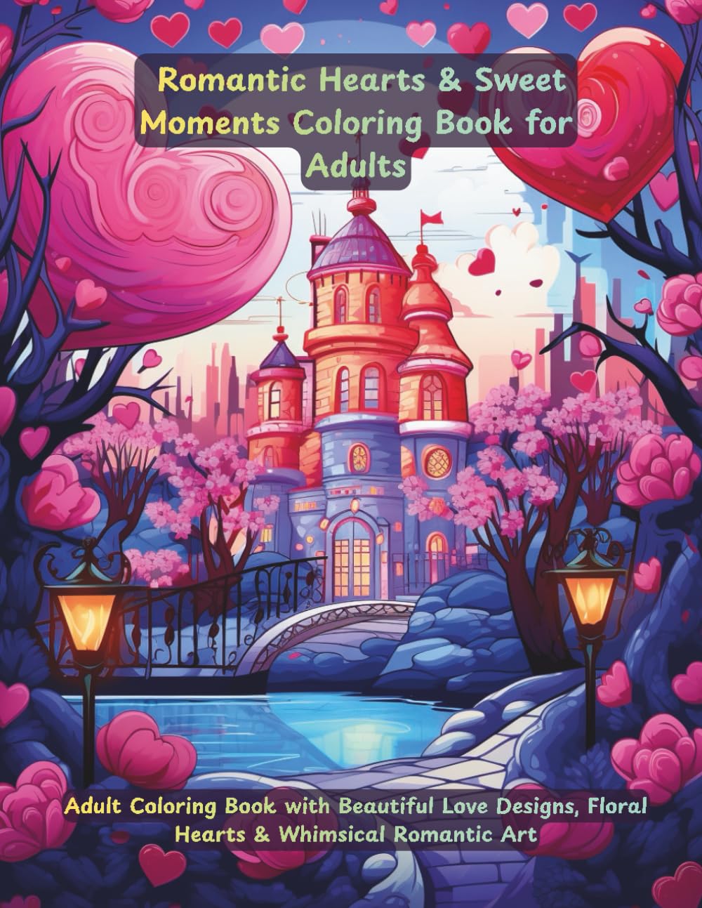 Romantic Hearts & Sweet Moments: Fairy-Tale Adult Coloring Book with Beautiful Love Designs, Magical Couples & Whimsical Heart Art: 49 romantic ... for creativity, calm, and pure delight.