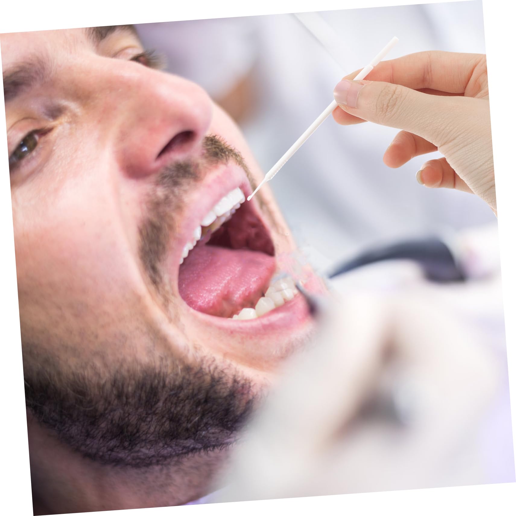 Beatifufu 100pcs Micro Applicator Brush Set Portable Applicator for Gum Pocket Cleaning