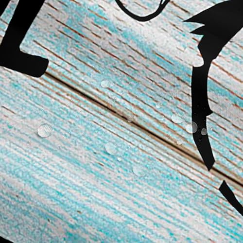 Miniatura 4 de Cortina de ducha de lago para niños, adolescentes, jóvenes, decoración de casa de lago, cortina de ducha de tela, barra de pesca náutica, juego de