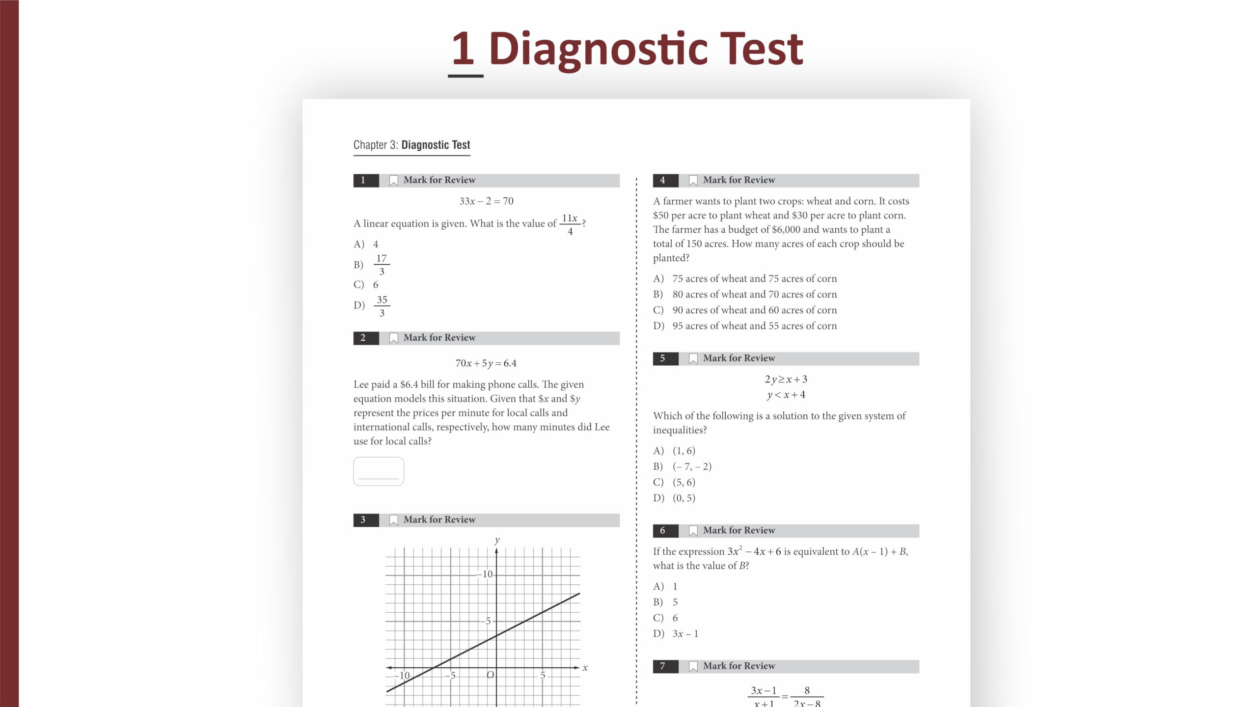 Digital SAT Math Practice Questions: (Test Prep) | 530+ Practice Questions with Detailed Explanations & a Full-Length Sectional Test to Boost Your 2026-2027 SAT Score