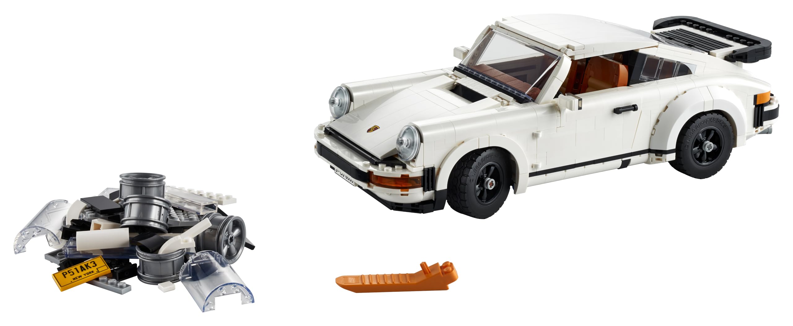 LEGO Icons Porsche 911 Modellauto für Erwachsene, Rennauto Modellbausatz zum Sammeln 10295