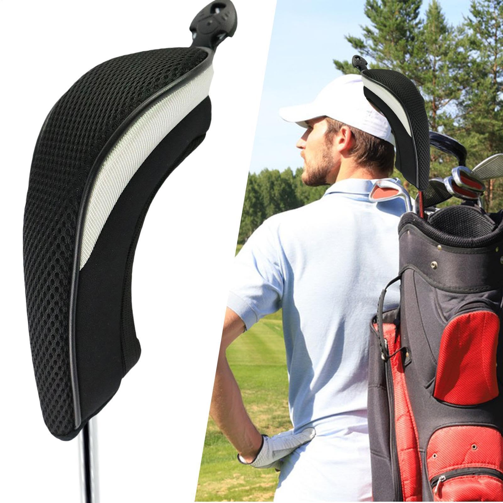 Golfschlägerhaube, Hybrid-Schlägerhaube, wetterfeste Schutzausrüstung für Reisen, Aufbewahrung, Organisation, Kurstransport