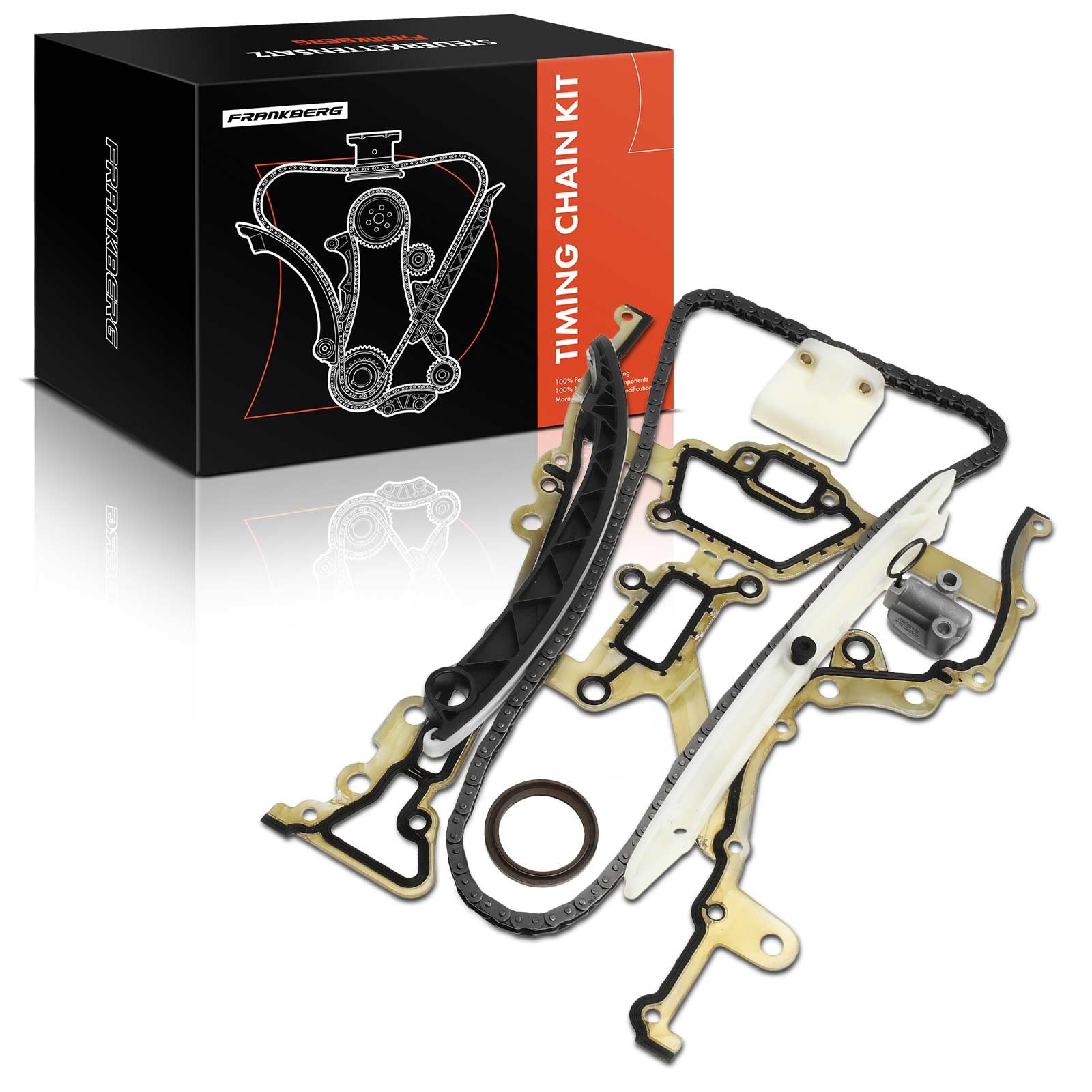 Kit Courroie Distribution + Pompe à Eau - Compatible Opel Astra G, Corsa C, Vectra C, Zafira A 1.8L - Essence