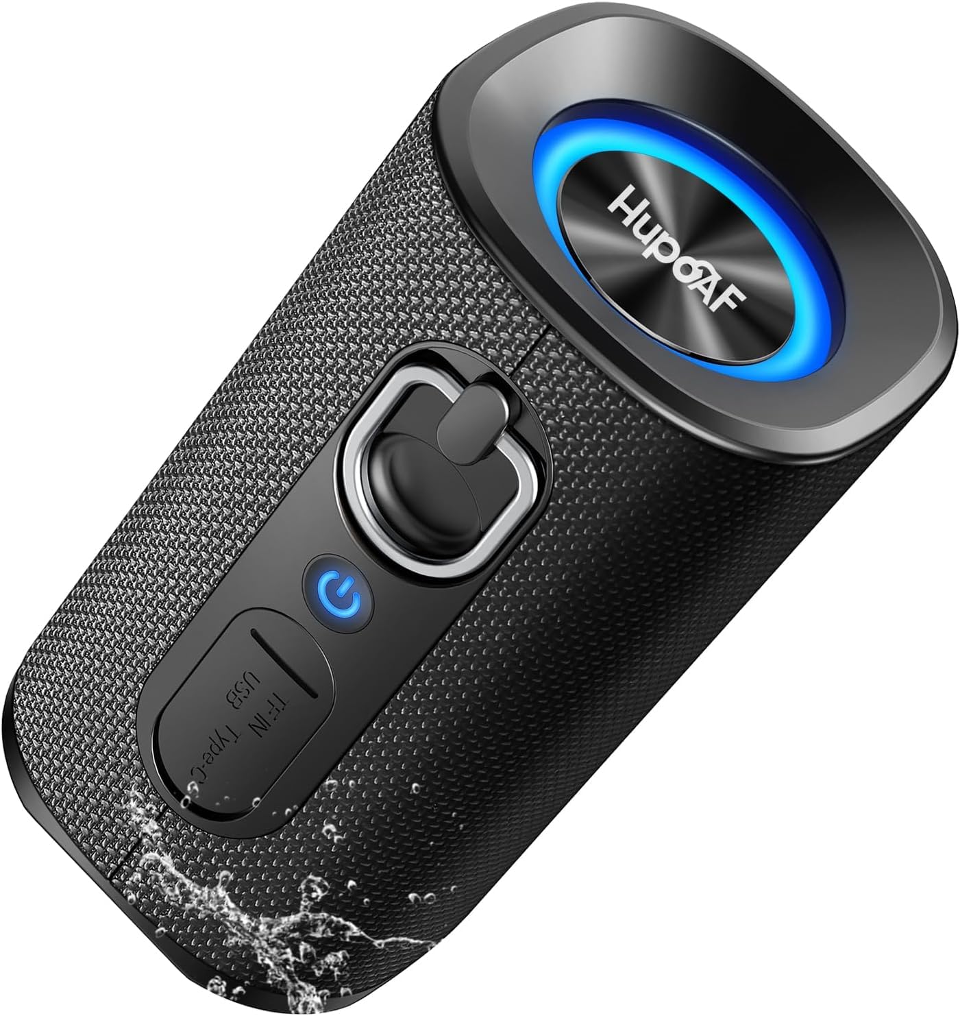 Bluetooth 5.4 Speaker, 2026 Wireless Bluetooth Speaker with 20W Stereo Deep Bass, HD Call, Colorful RGB Lights, TF-Card USB, TWS Pairing, IP-X7 Waterproof for Travel Party Home Beach Indoor Outdoor