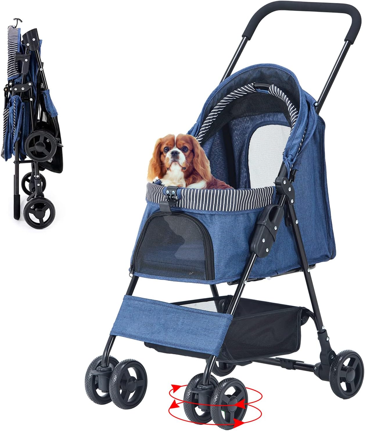 Amazon.com: Wangmao Pet Stroller with 
