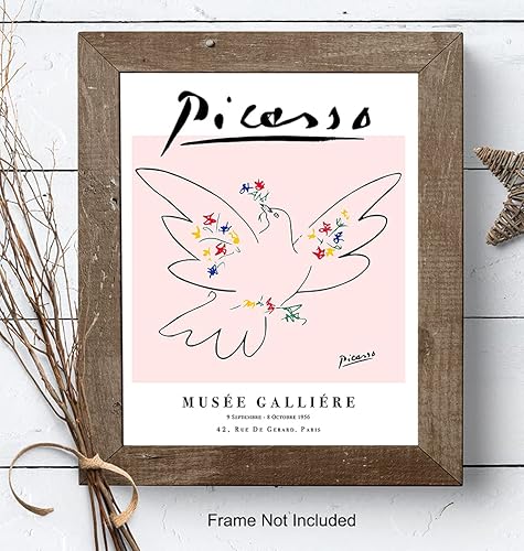 Miniatura 8 de Pablo Picasso Minimalist Wall Art - Abstract Mid Century Modern Gallery Wall Art- Museum Poster - Line Art Wall Decor- Aesthetic Room Decor- Boho