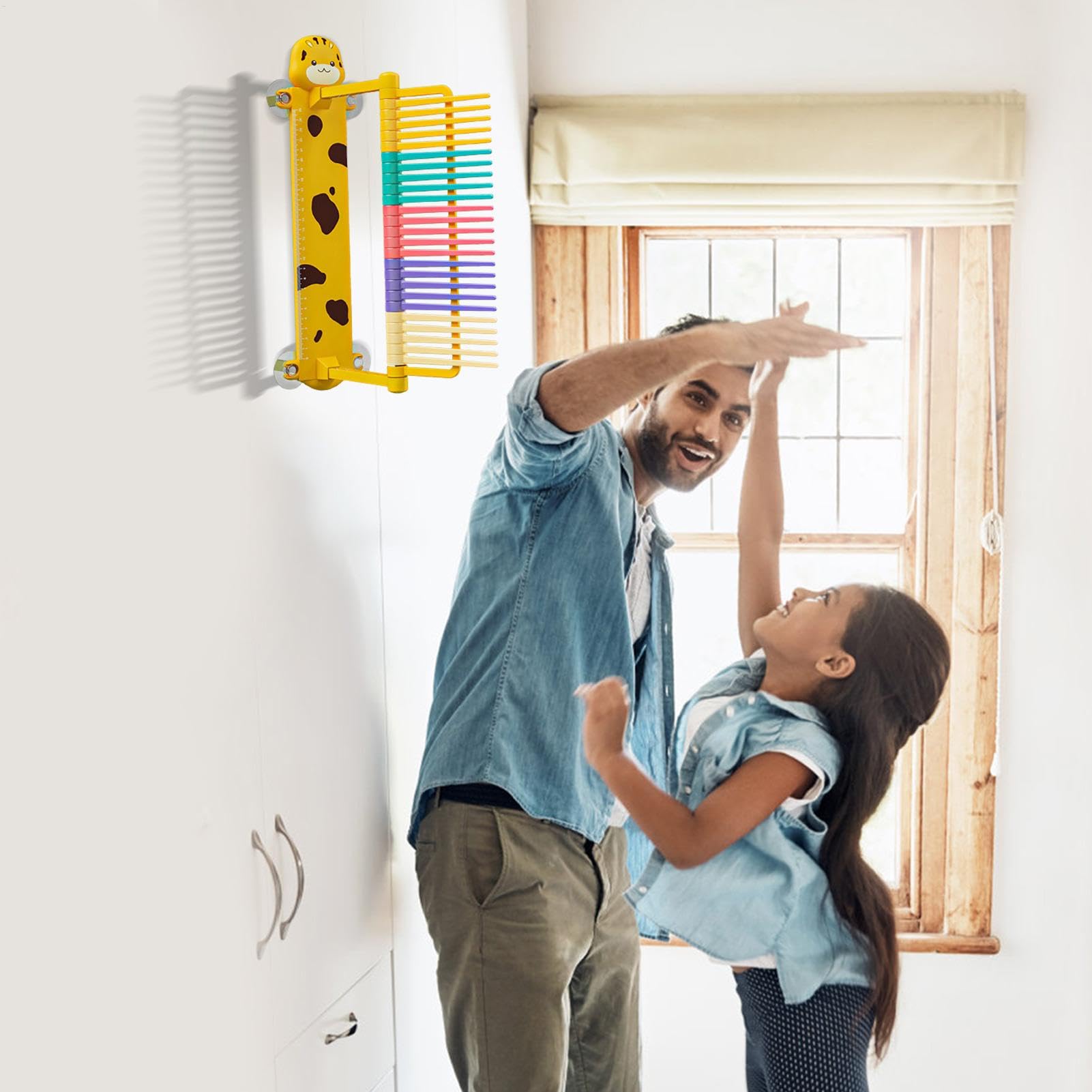 Vertical Jump Measure – Präzises Sprungmessgerät, Sportleistungs- | Sprunghöhenmessgerät für Sportler, Tester für vertikale Sprünge, Fitness-Sprungmessgerät, Tool für sportliche Leistung