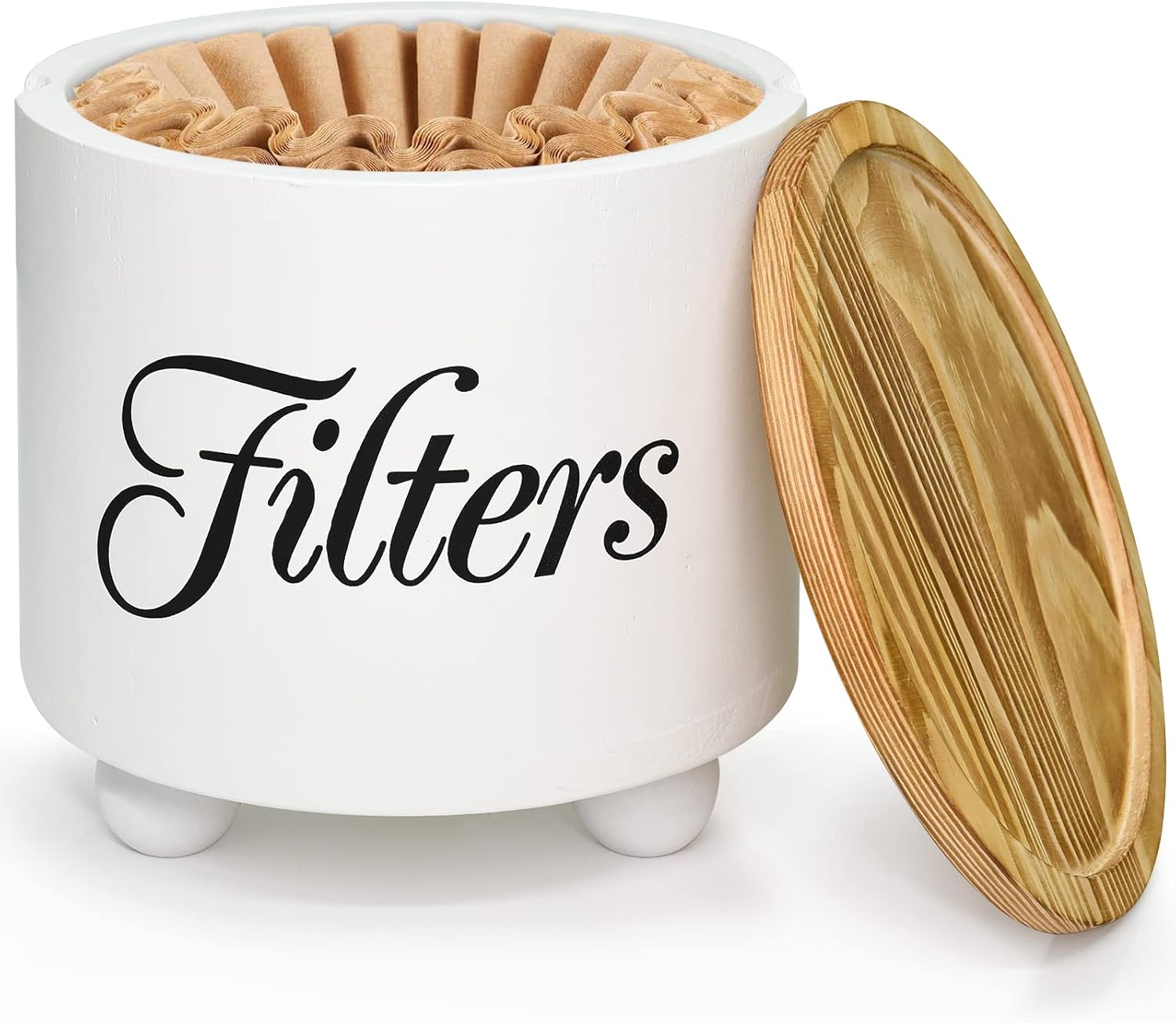 Coffee Filter Holder, Coffee Filter Storage Container with