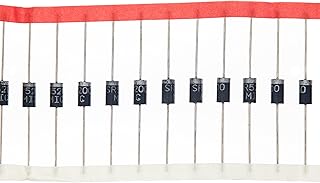 (20 Pcs) SR5200 Schottky Diode 5A 200V DO-201AD - Fast Recovery Low Forward Voltage Drop, Compatible with MBR5200 SB5200 for Power Supplies, Converters, Solar