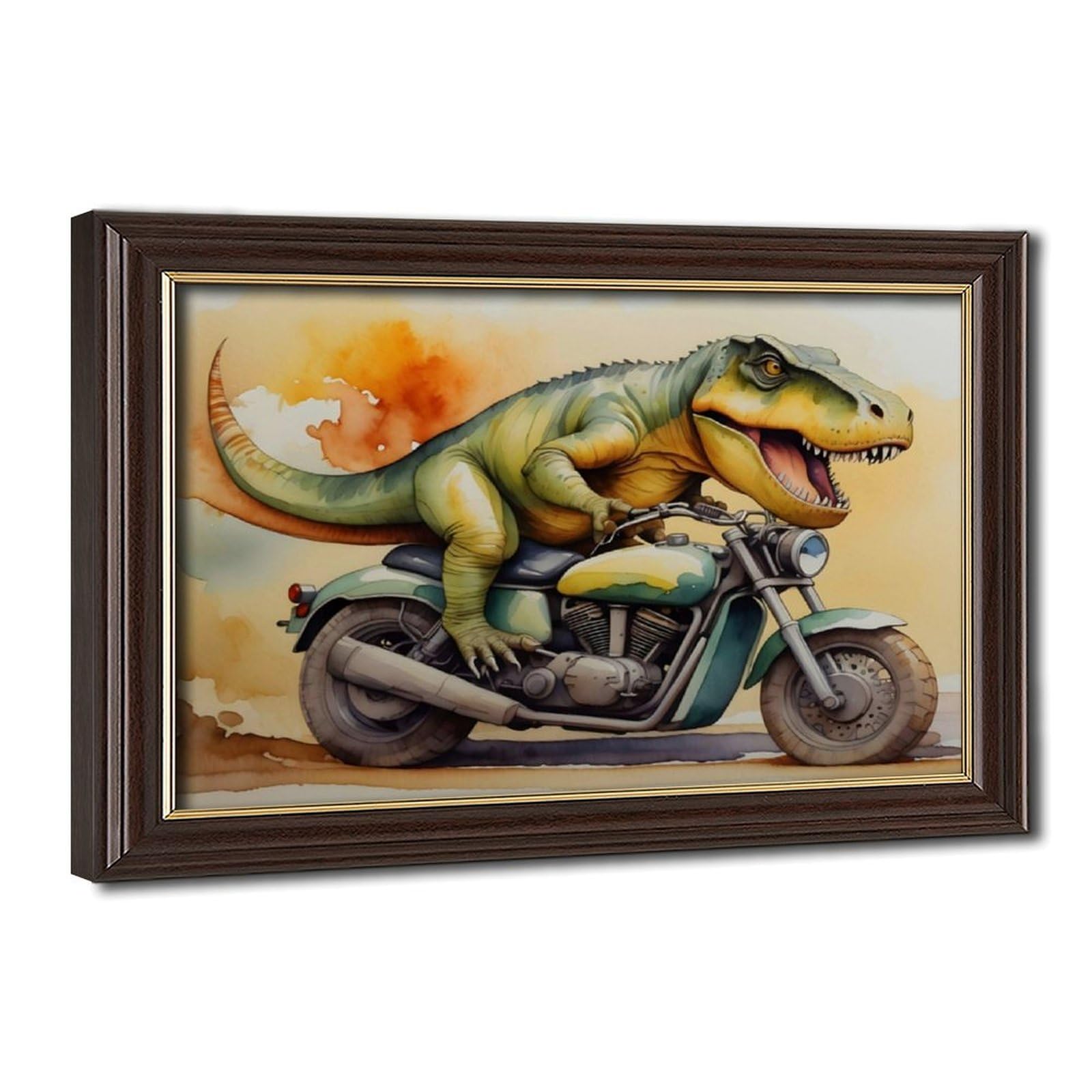 Bareronor Mokume Gane Frame-Style Children's Room Canvas Poster For Dorm Room Decor Gift