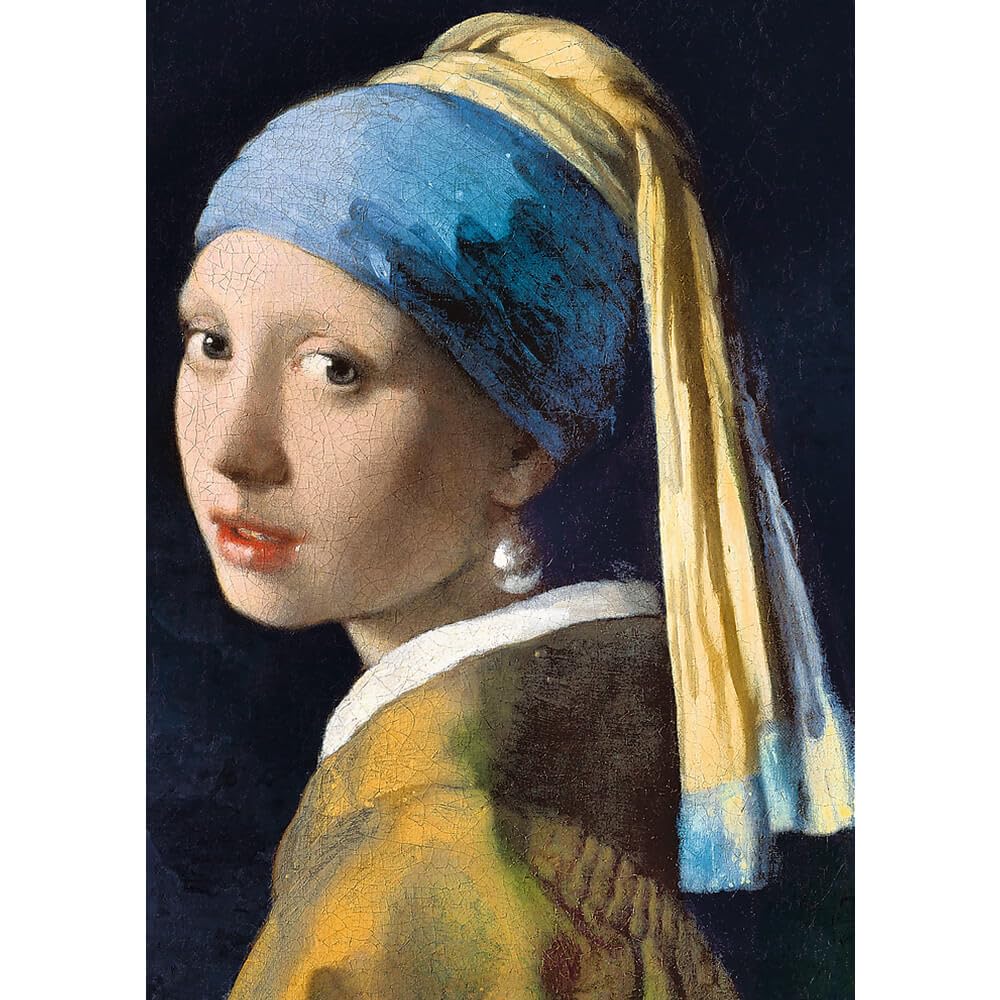 Trefl TR10522 Una ragazza con perla, Jan Vermeer 1000 pezzi, Art Collection, Premium Quality, per adulti e bambini dai 12 anni in su, puzzle colorato