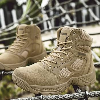 Amazon.co.jp: 男性用タクティカルブーツ、男性用ワークブーツ